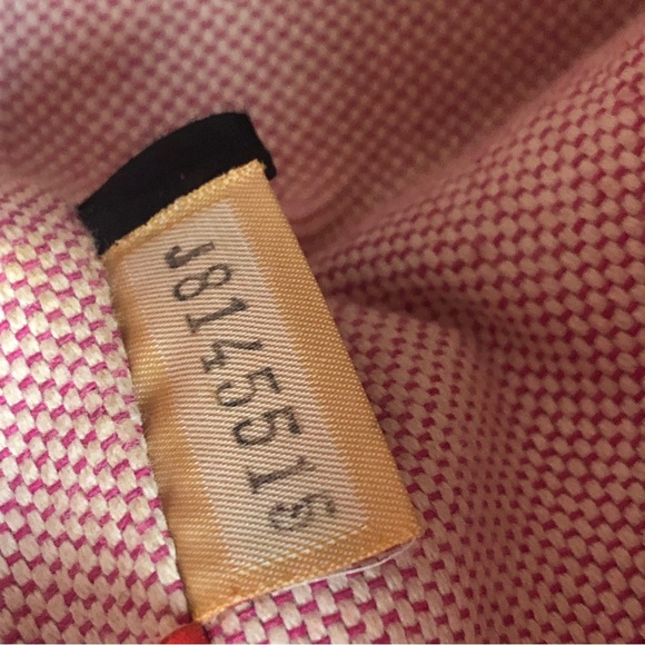 Authentic Dooney & Bourke Leather Red croc styling w Goldtone clasp & trim - Picture 8 of 16